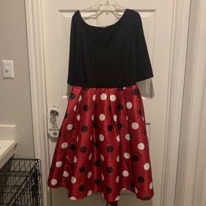 Polka Dot baby doll dress